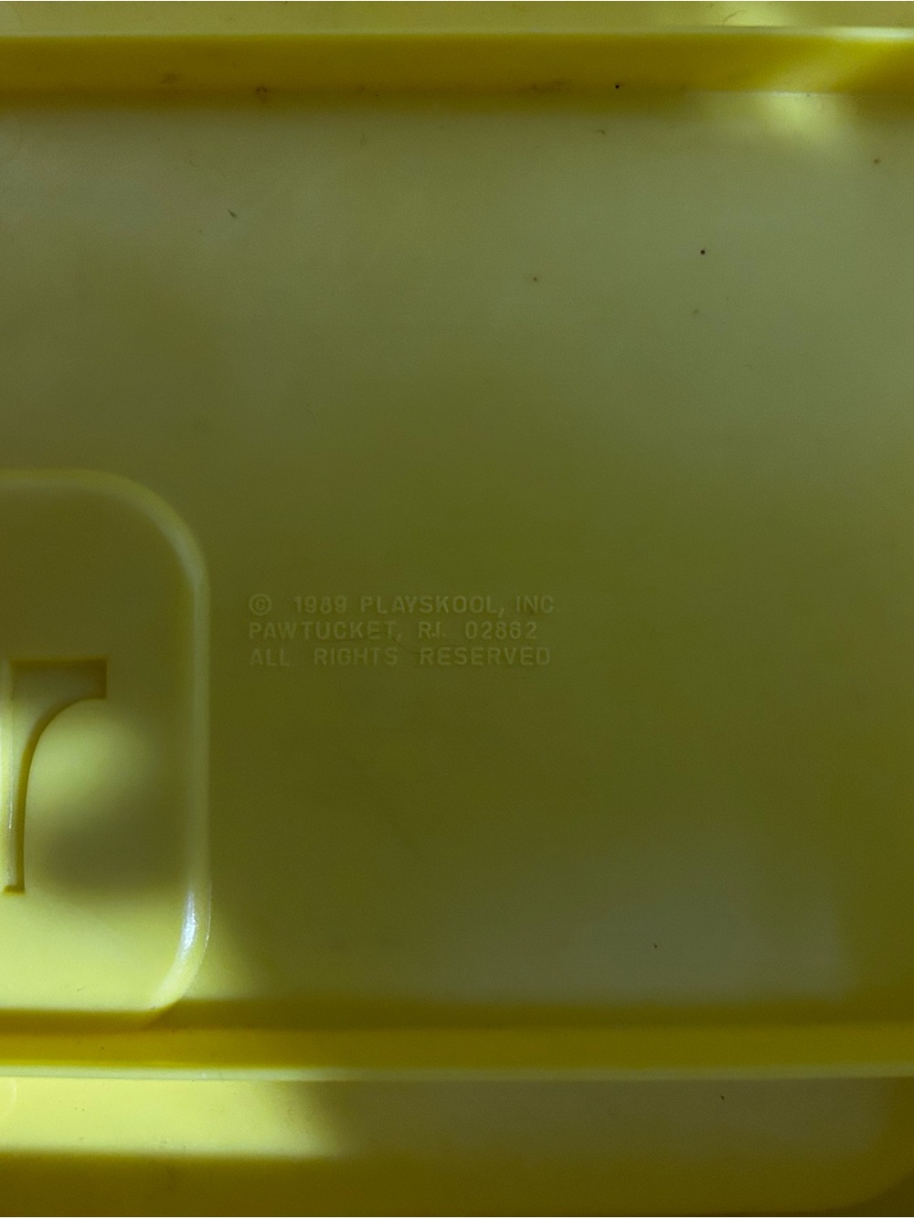 Vintage Yellow Bead Maze Activity Toy - Picture 3 of 5